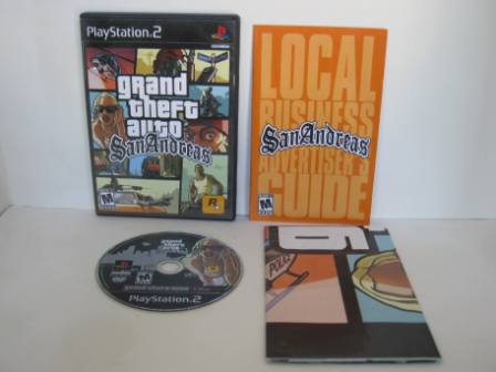 Grand Theft Auto: San Andreas - PS2 Game